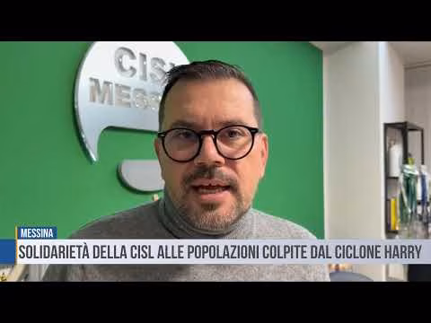 Messina: solidarietà della Cisl alle popolazioni colpite dal ciclone Harry