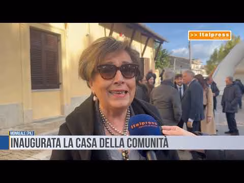 Monreale: inaugurata la Casa della comunità