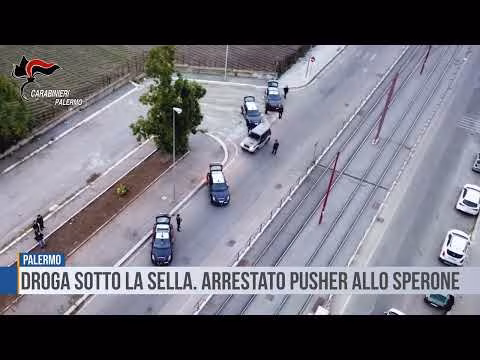 Palermo: droga sotto la sella