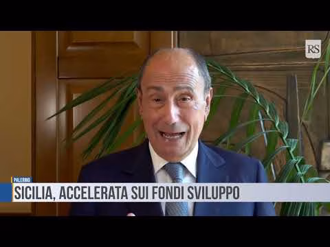 Palermo: Sicilia, accelerata sui fondi sviluppo