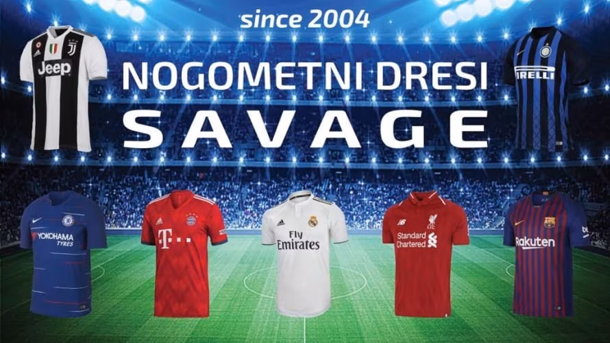 Nogometni dresi Savage