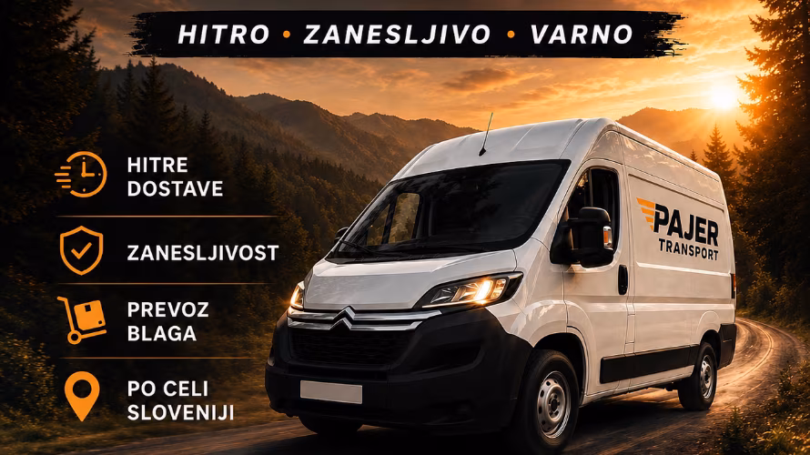 PAJER STORITVE, transport, Nataša Pajer s.p.