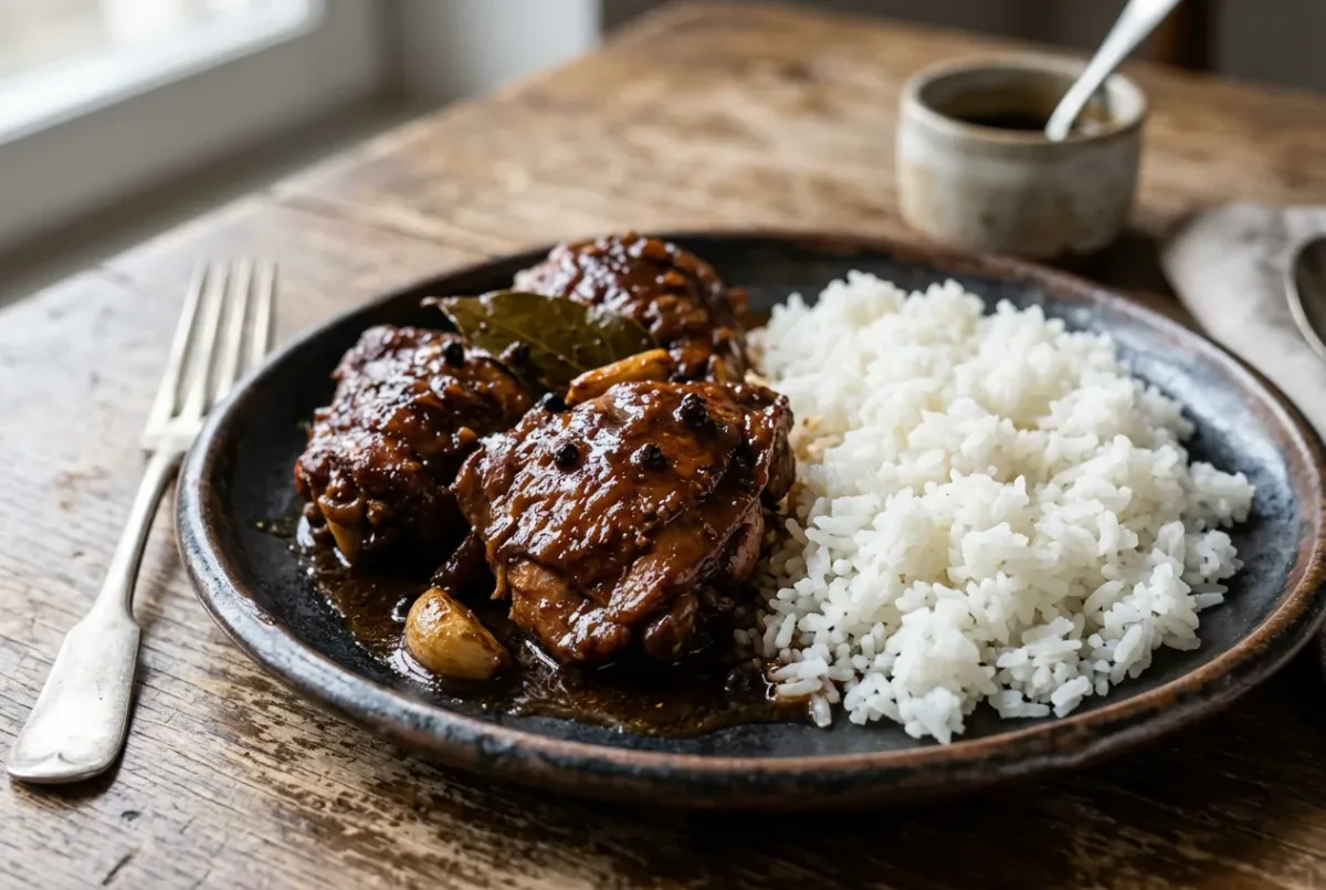 Filipinski adobo iz domačega supermarketa