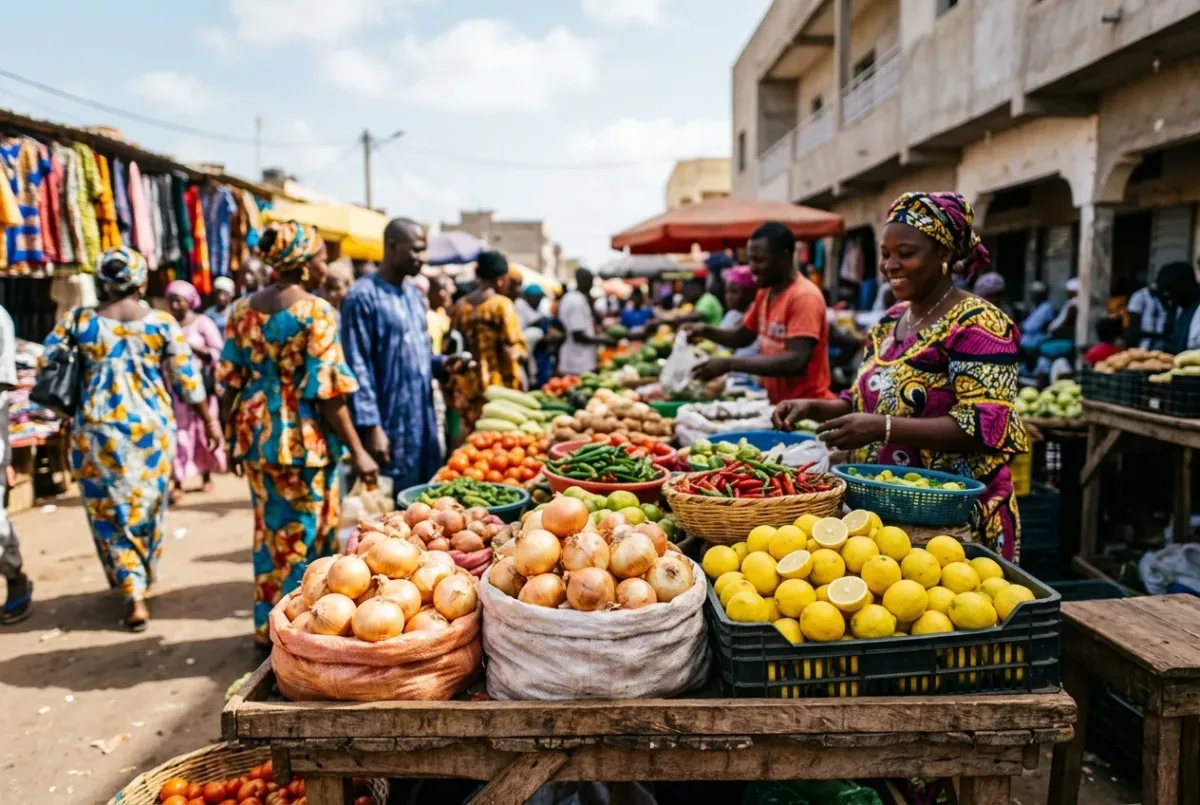 Senegalska mojstrovina iz lokalnega supermarketa