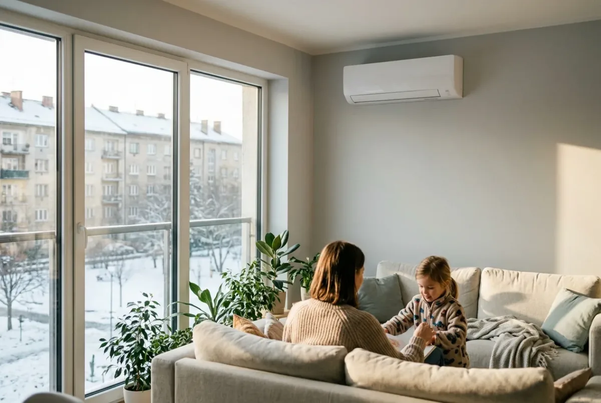 Zimski zrak v prostorih in vloga klimatske naprave