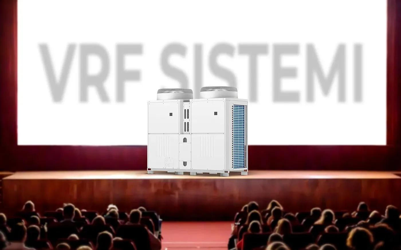 Prezračevalni sistem za kakovost zraka v kinodvorani