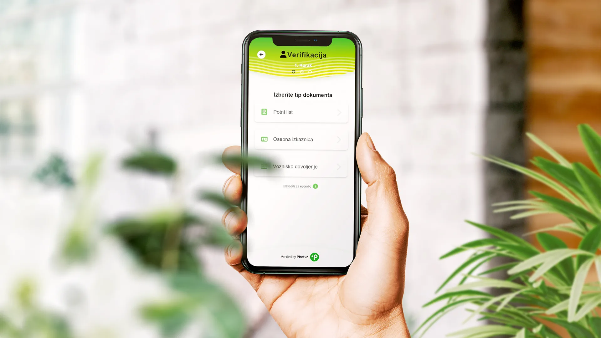 Verified by photko aplikacija za prepoznavanje obrazov