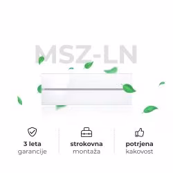 Mitsubishi Electric MSZ-LN Luxury – Klimatska naprava