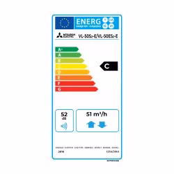 Mitsubishi Electric VL-50 – Prezračevalna naprava