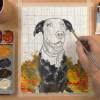 On table process 9