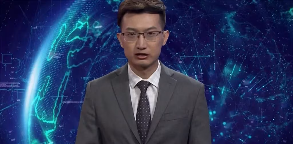 Arriva in Cina il primo presentatore virtuale basato su un'Intelligenza Artificiale che promette di aumentare la velocità e la qualità dei servizi giornalistici nel paese asiatico.