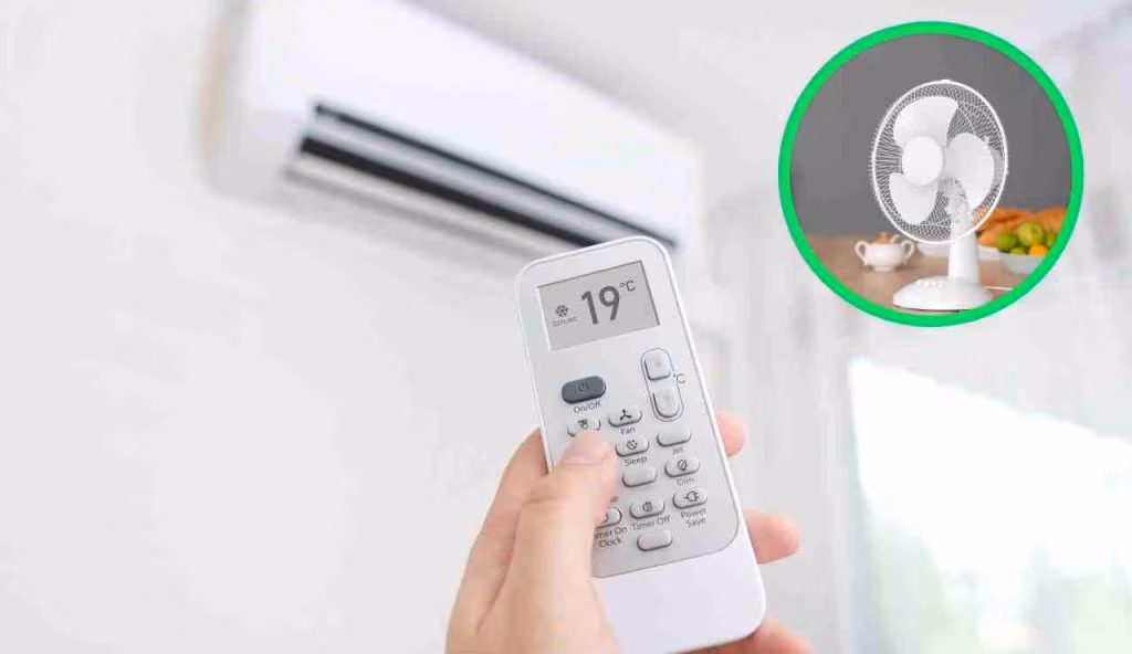Condizionatore e ventilatore