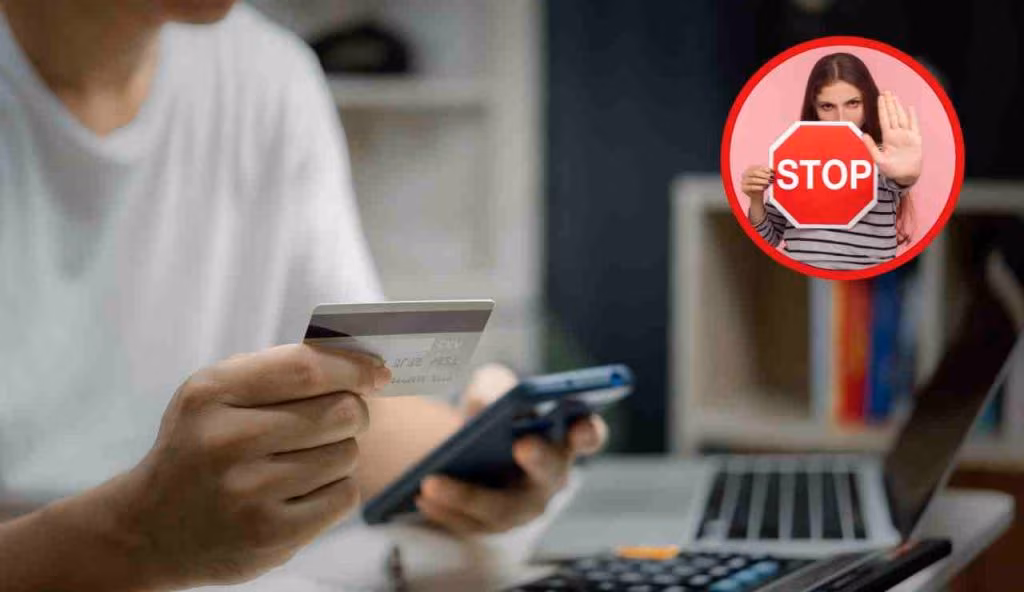 Bonifico bancario stop