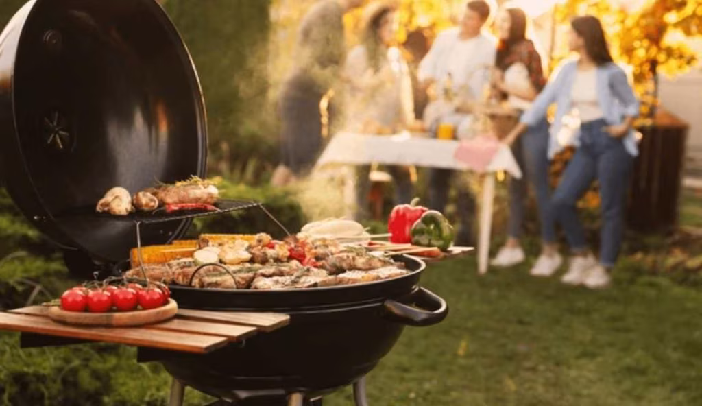 Barbecue con amici