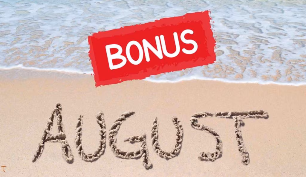 Illustrazione di un bonus di agosto (Canva FOTO) - systemscue.it