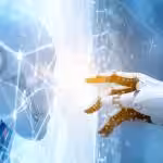 Illustrazione di un'AI e di un robot (Canva FOTO) - systemscue.it
