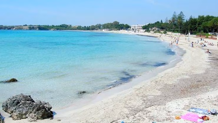 La splendida spiaggia (foto balarm.it) - teleone.it