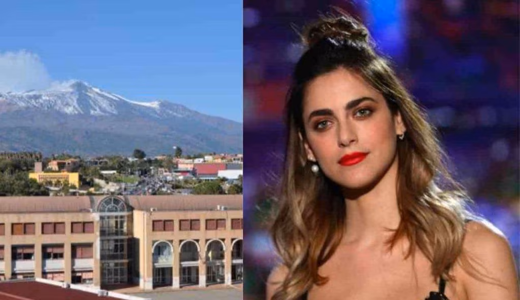 Miriam Leone in Sicilia (foto catanialive24) - teleone.it