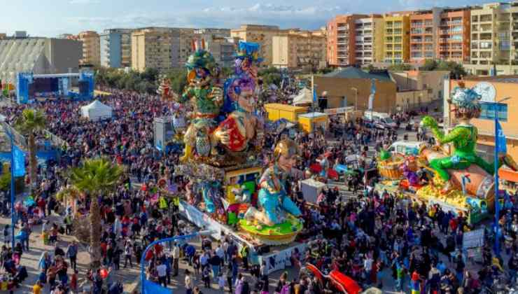 il carnevale della cittadina agrigentina (foto sciaccarnevale) - teleone.it