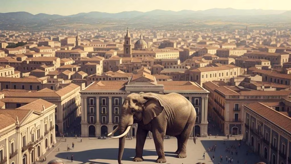citta elefante - foto archivio teleone.it