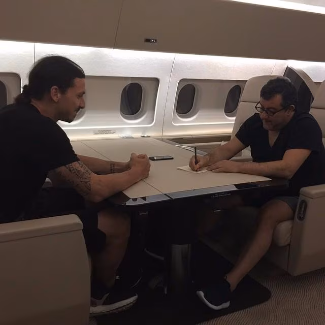 Zlatan Ibrahimovic chooses to fly in a Cessna worth £21 million