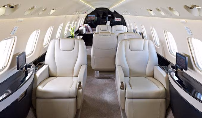The Embraer Legacy 650 can get Leo Messi and a lot of luggage on 3,900 mile trip